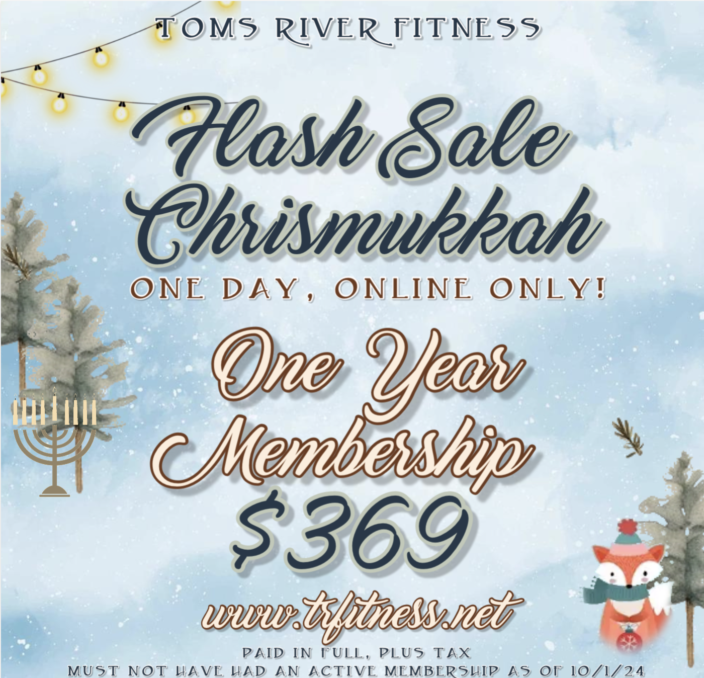 FLASH SALE - CHRISMUKKAH